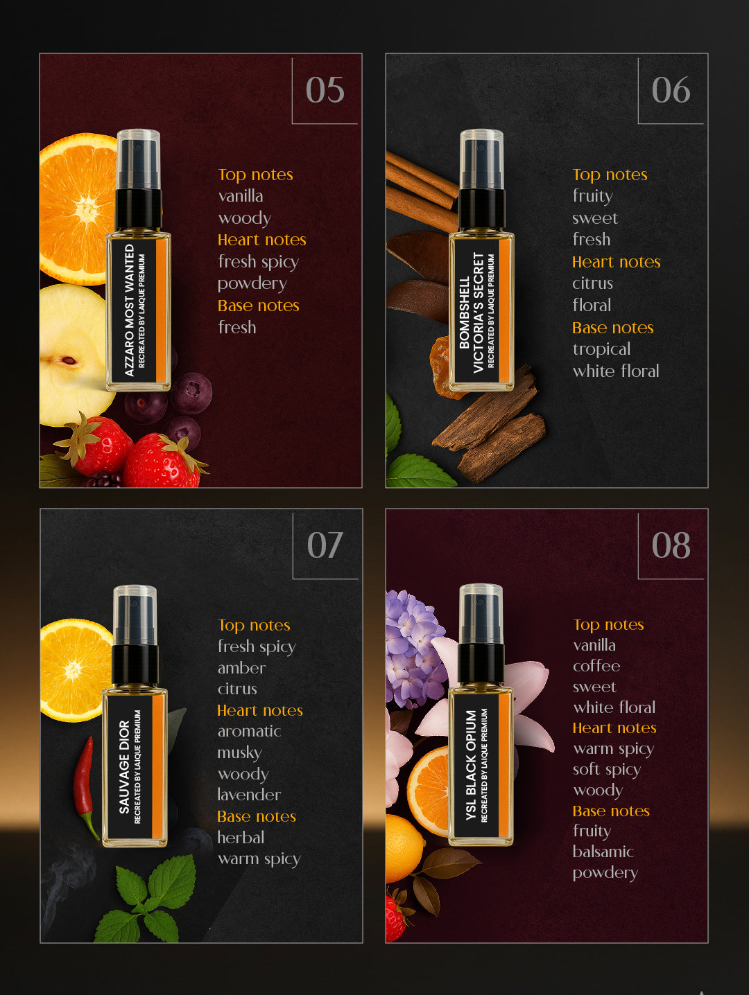 12 PERFUME COMBO