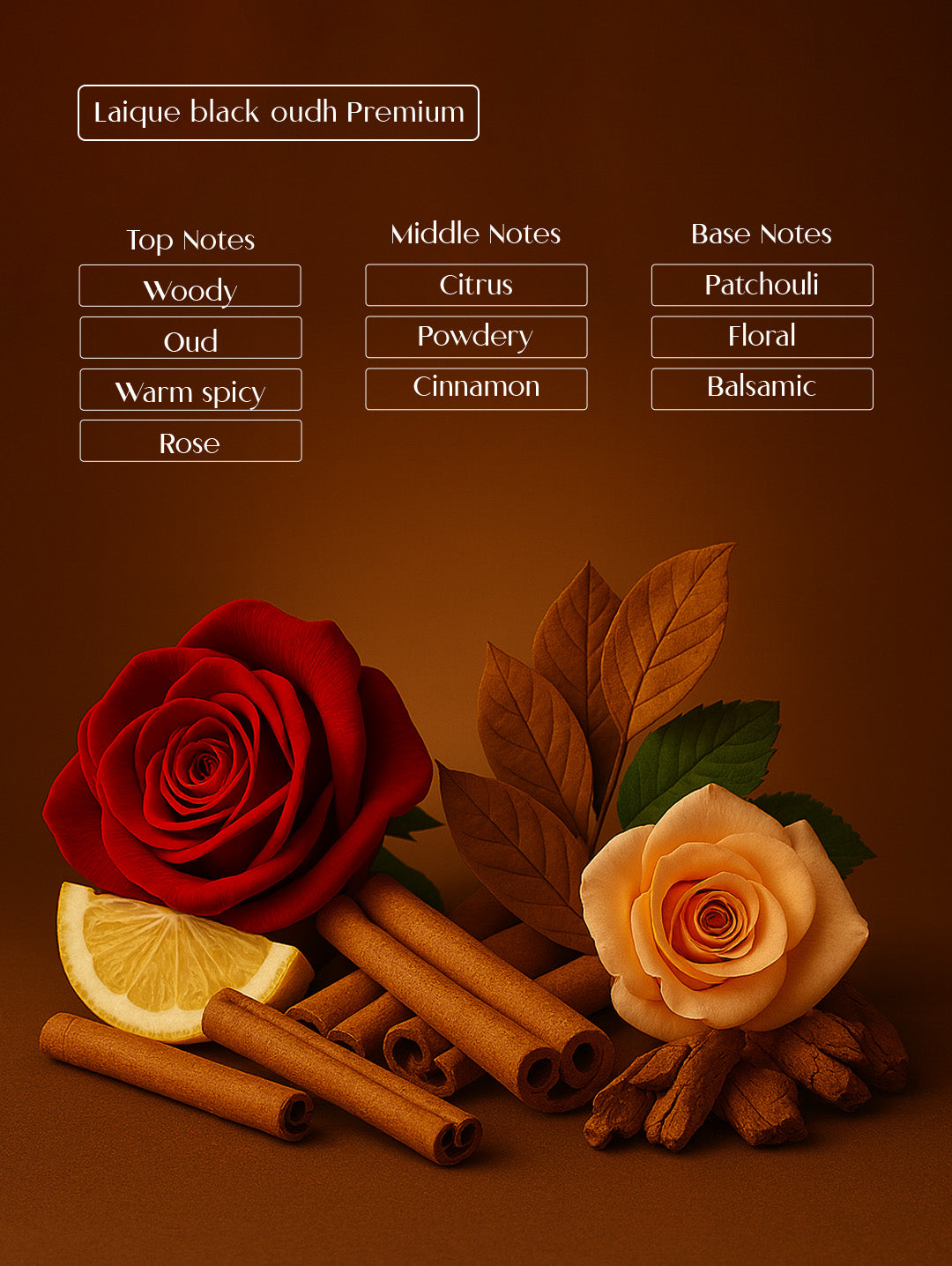 LAIQUE BLACK OUDH PREMIUM