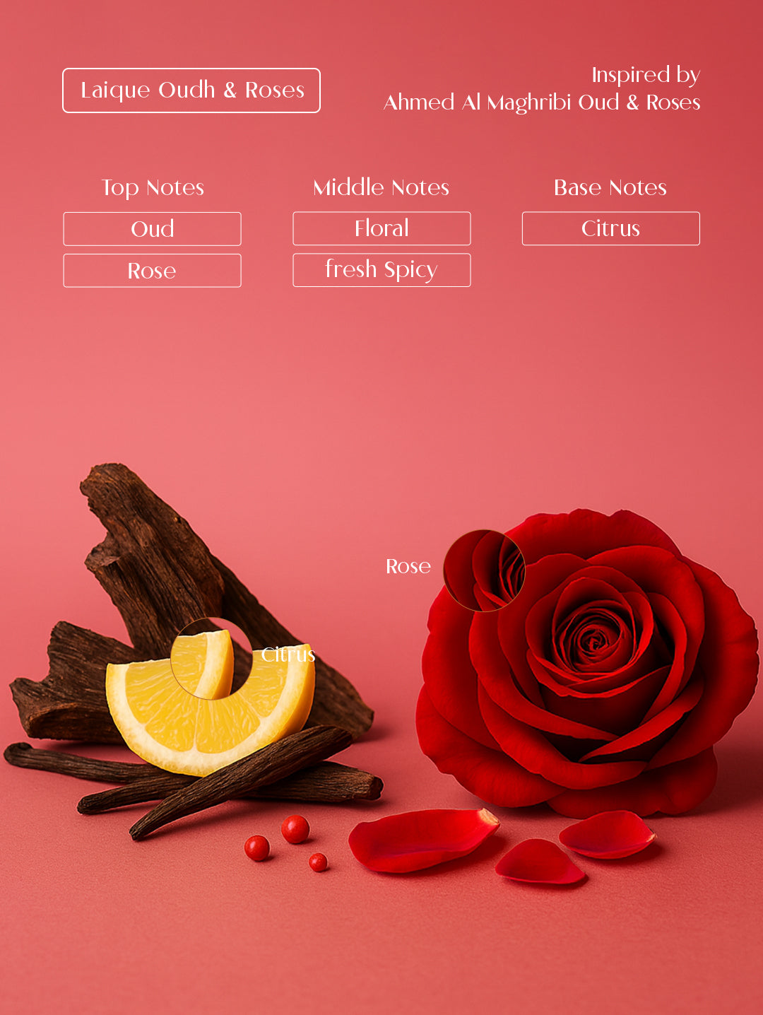 LAIQUE MARJ & OUD & ROSES COMBO